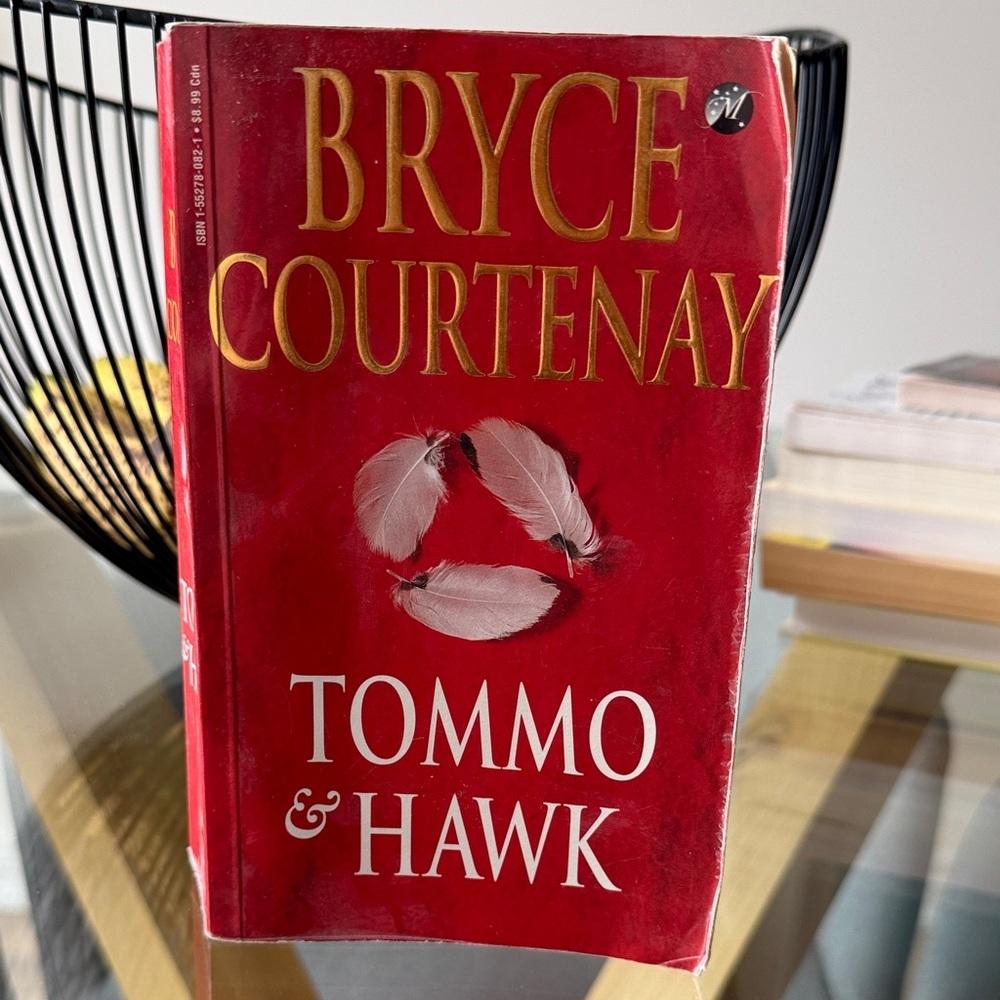 Bryce Courtenay "Tommo & Hawk" Paperback Book - Well worn.